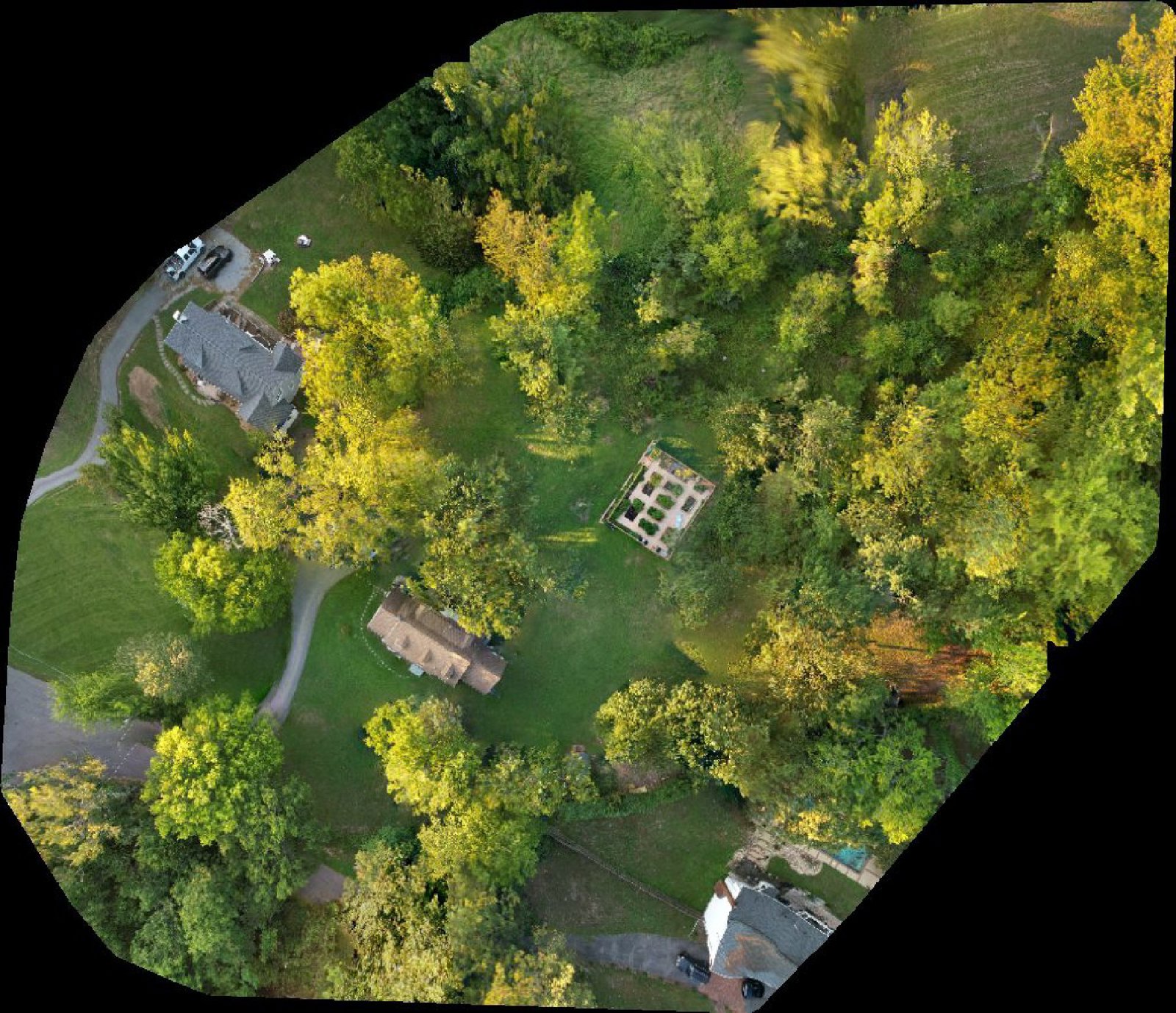 Reviewed orthomosaic preview — Prince George's County drone capture · AD-B69749F2