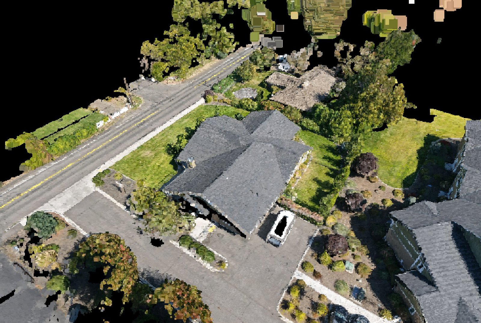 Point-cloud model preview — Yakima drone capture · AD-7EDBFD75