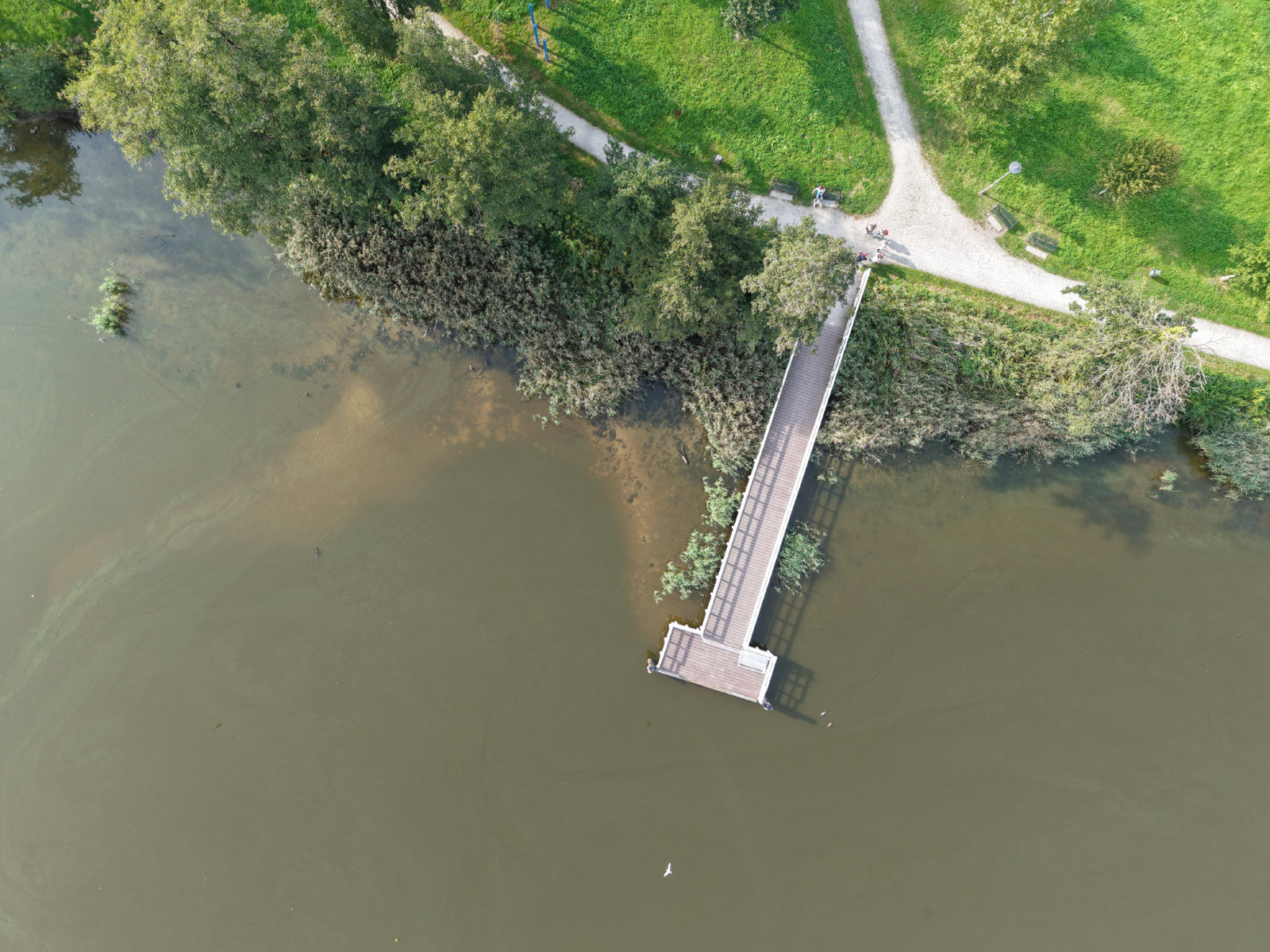 Selected drone photograph — Bad Zwischenahn drone capture · AD-9EA9246D