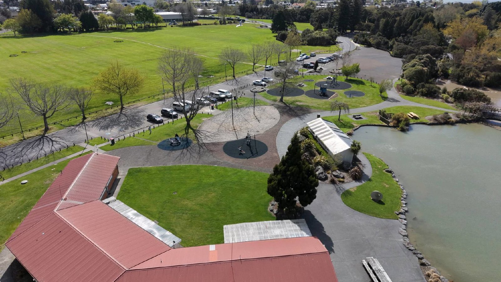 Selected drone photograph — Rotorua drone capture · AD-2E434B6D