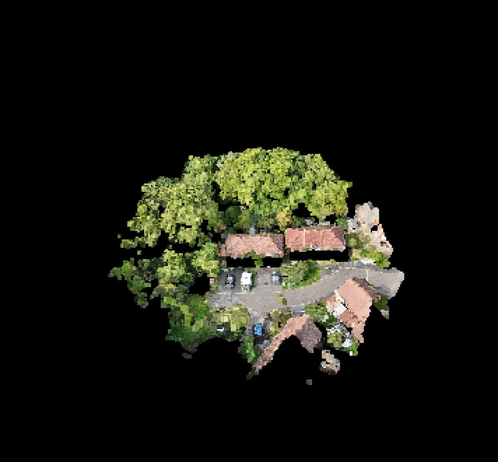Point-cloud model preview — Hastings drone capture · AD-AD47666F