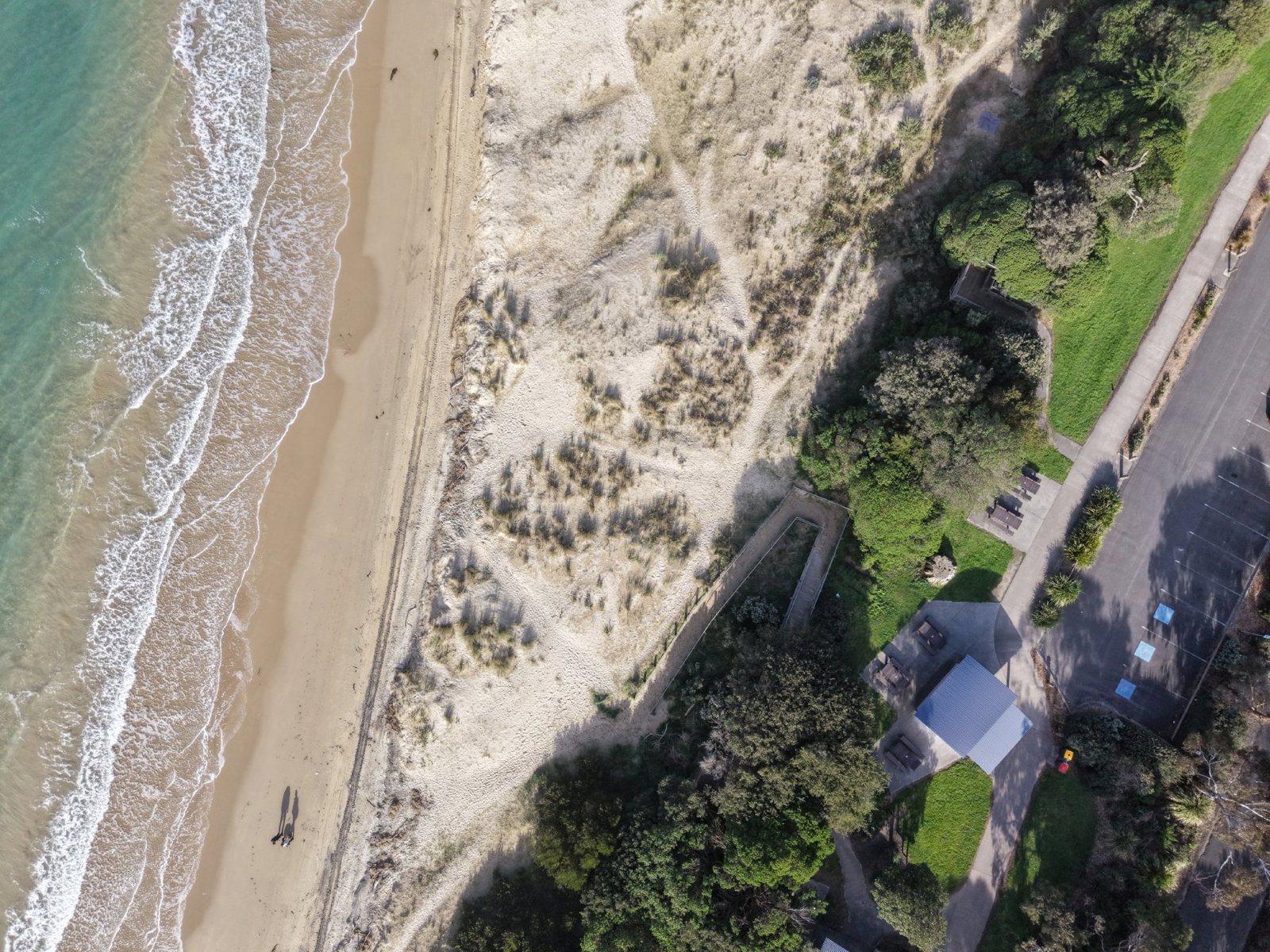 Selected drone photograph — Inverloch drone capture · AD-3E33EBD3