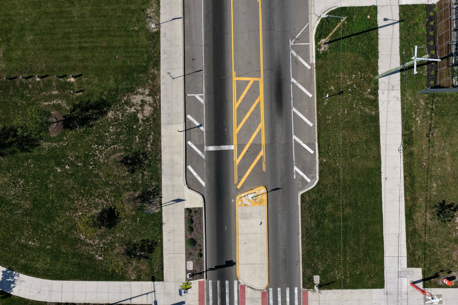 Selected drone photograph — Detroit drone capture · AD-5FEF6307
